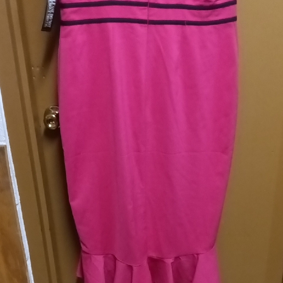 New York & Company Pink High Low Dress - Picture 5 of 7
